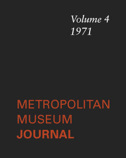 Beitrage zu Stil und Oeuvre des Jean de Liege The Metropolitan Museum Journal v 4 1971
